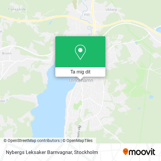 Nybergs Leksaker Barnvagnar karta