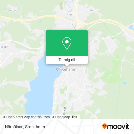 Närhälsan karta
