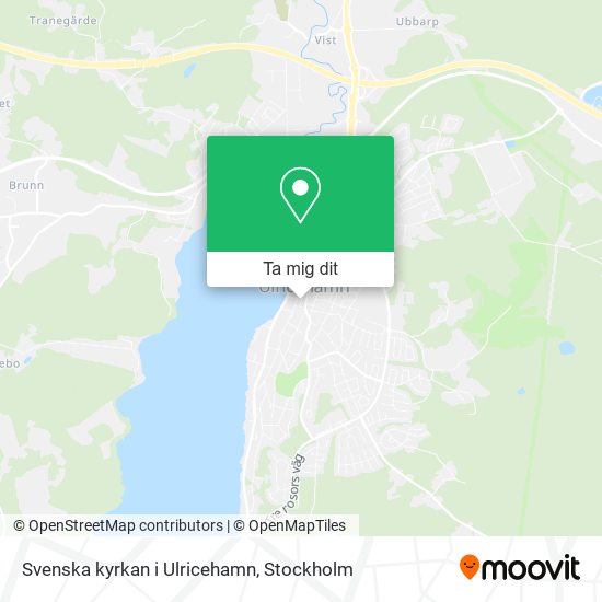 Svenska kyrkan i Ulricehamn karta