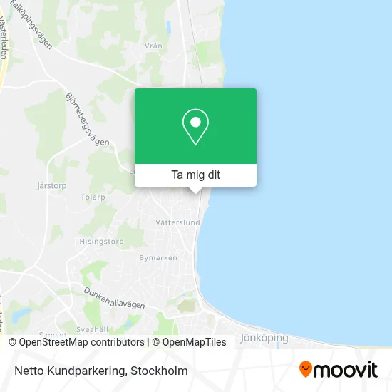 Netto Kundparkering karta