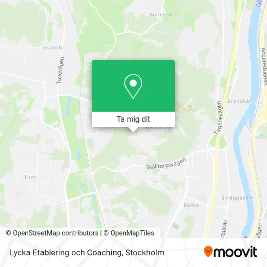 Lycka Etablering och Coaching karta