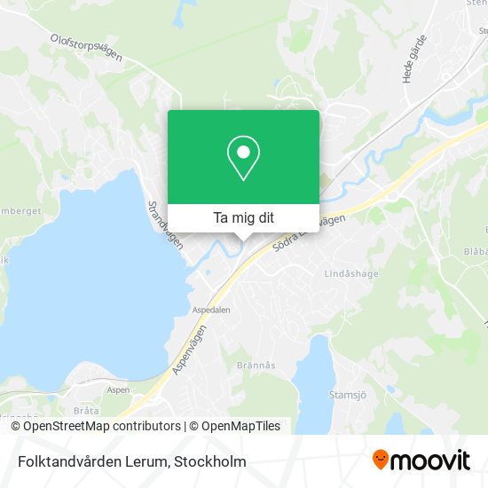 Folktandvården Lerum karta