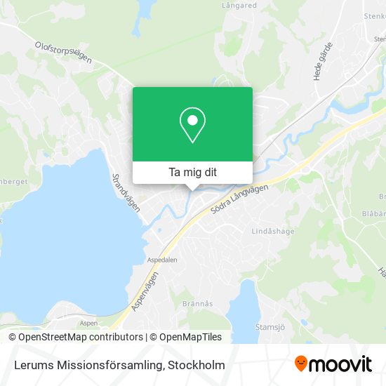 Lerums Missionsförsamling karta