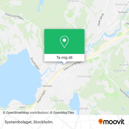 Systembolaget karta