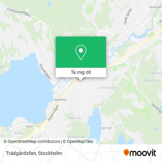 Trädgårdsfen karta