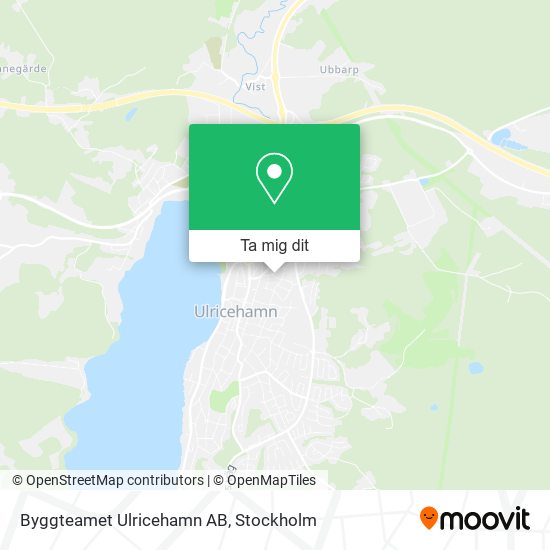 Byggteamet Ulricehamn AB karta