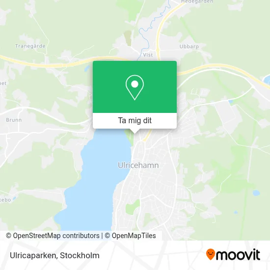 Ulricaparken karta