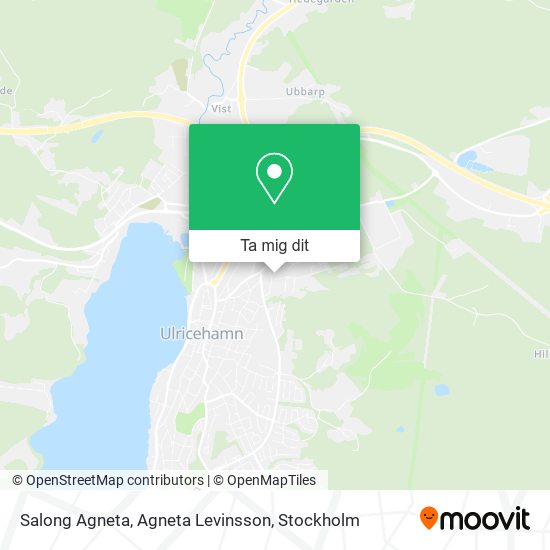 Salong Agneta, Agneta Levinsson karta