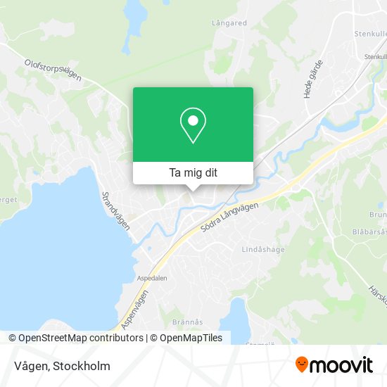 Vågen karta