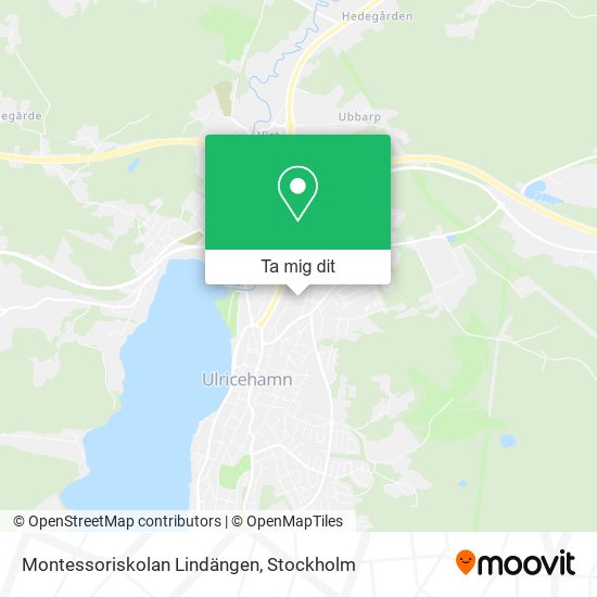 Montessoriskolan Lindängen karta