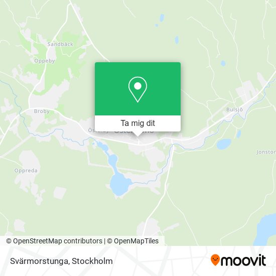 Svärmorstunga karta