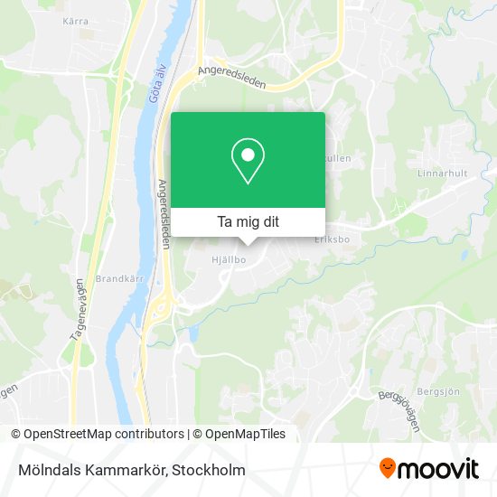 Mölndals Kammarkör karta