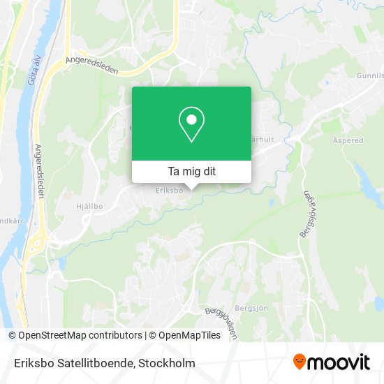 Eriksbo Satellitboende karta