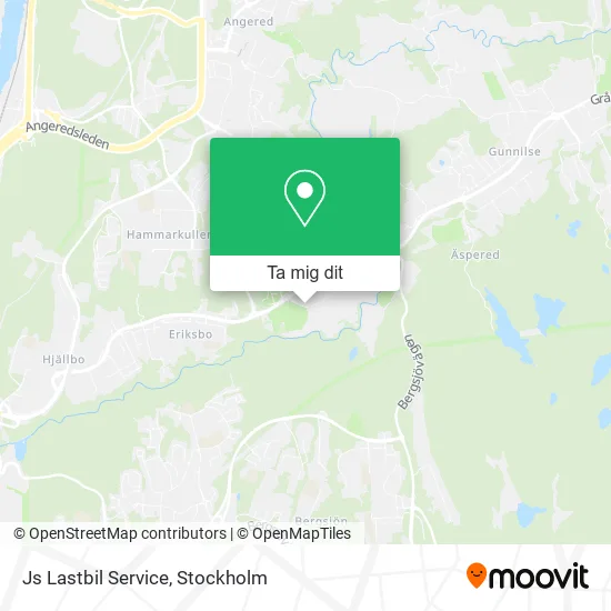 Js Lastbil Service karta