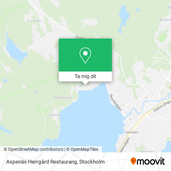 Aspenäs Herrgård Restaurang karta