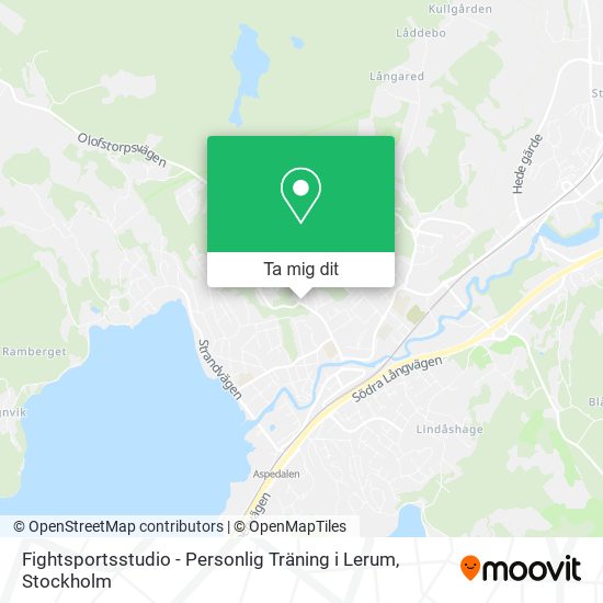 Fightsportsstudio - Personlig Träning i Lerum karta