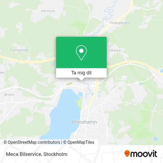 Meca Bilservice karta