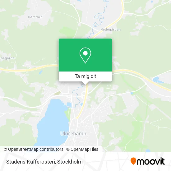 Stadens Kafferosteri karta