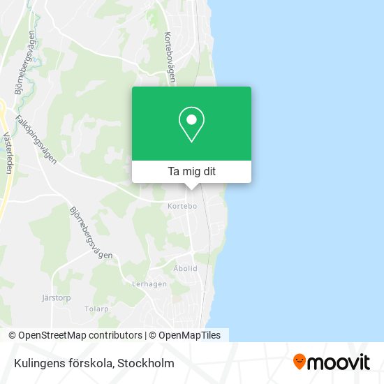 Kulingens förskola karta