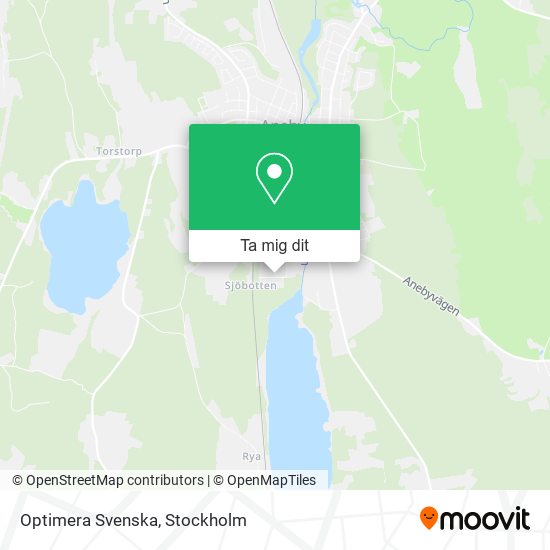 Optimera Svenska karta