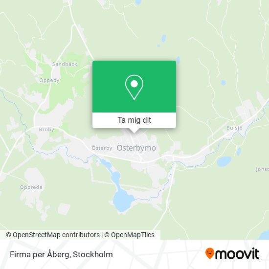 Firma per Åberg karta