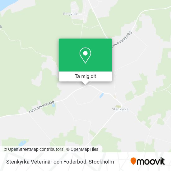 Stenkyrka Veterinär och Foderbod karta