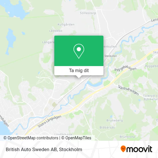 British Auto Sweden AB karta