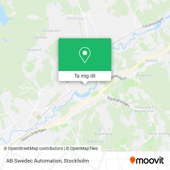 AB Swedec Automation karta
