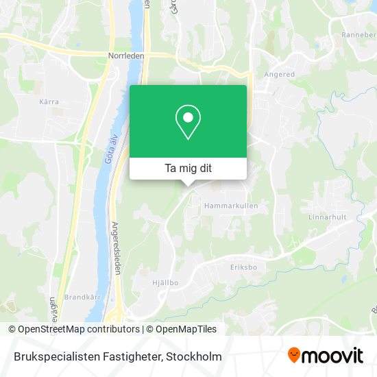 Brukspecialisten Fastigheter karta