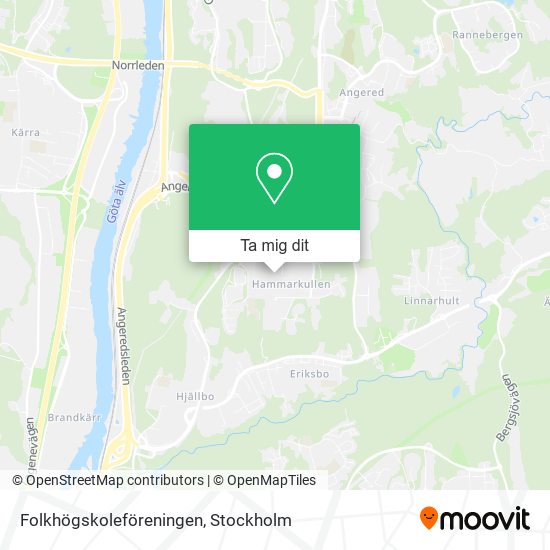 Folkhögskoleföreningen karta