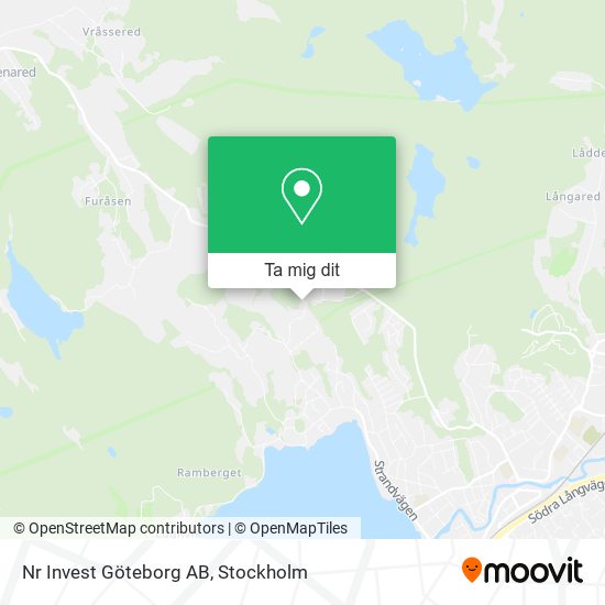 Nr Invest Göteborg AB karta