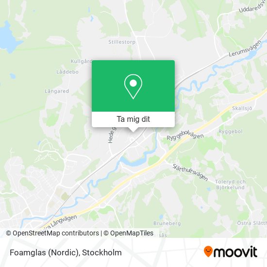 Foamglas (Nordic) karta