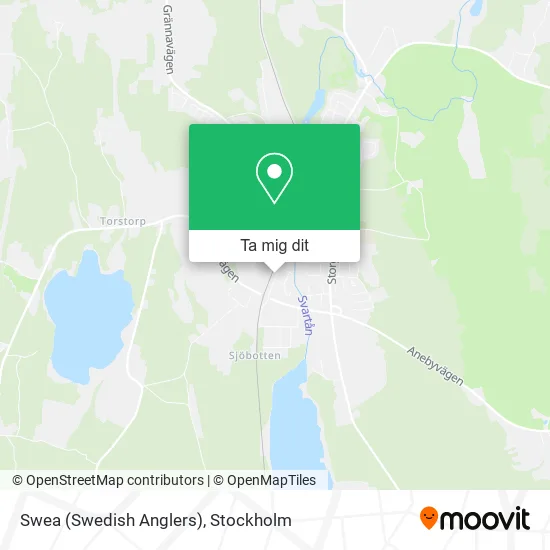 Swea (Swedish Anglers) karta