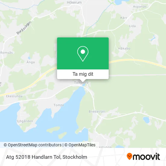 Atg 52018 Handlarn Tol karta