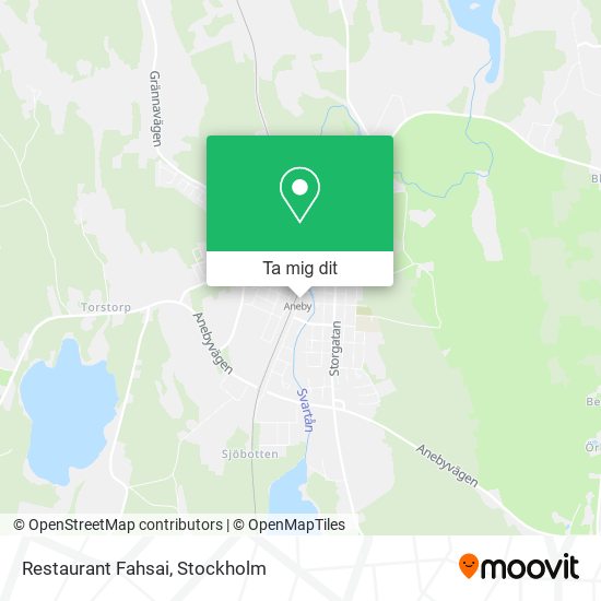 Restaurant Fahsai karta