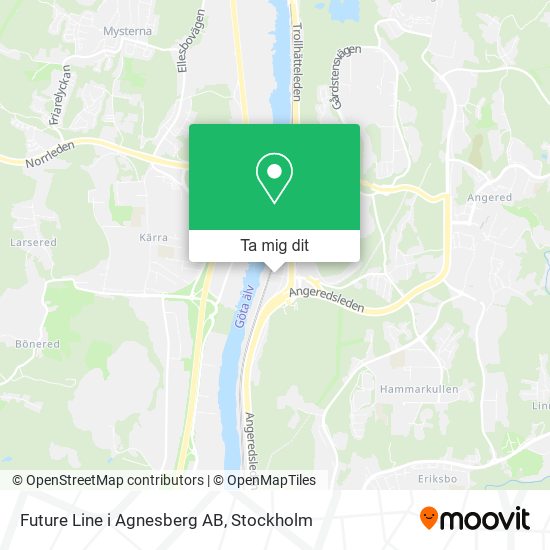 Future Line i Agnesberg AB karta