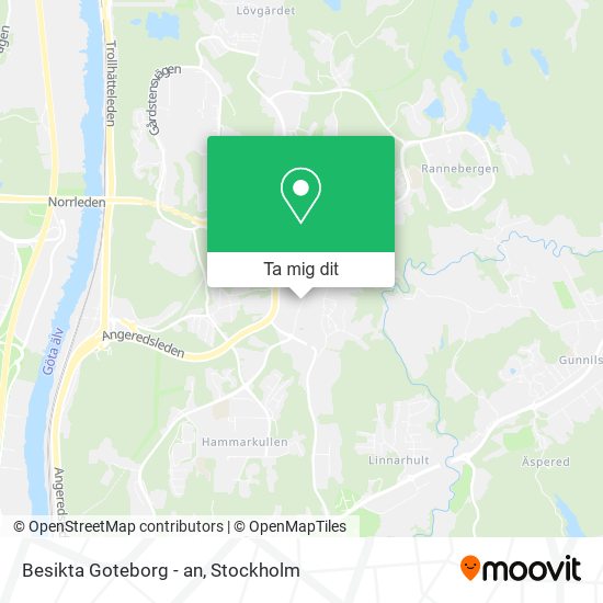 Besikta Goteborg - an karta
