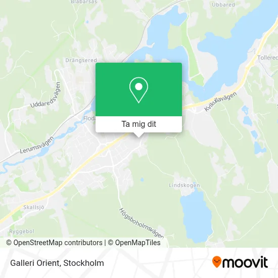 Galleri Orient karta