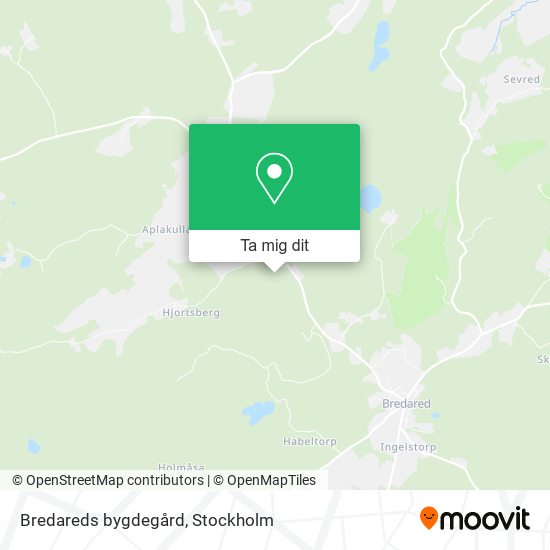 Bredareds bygdegård karta