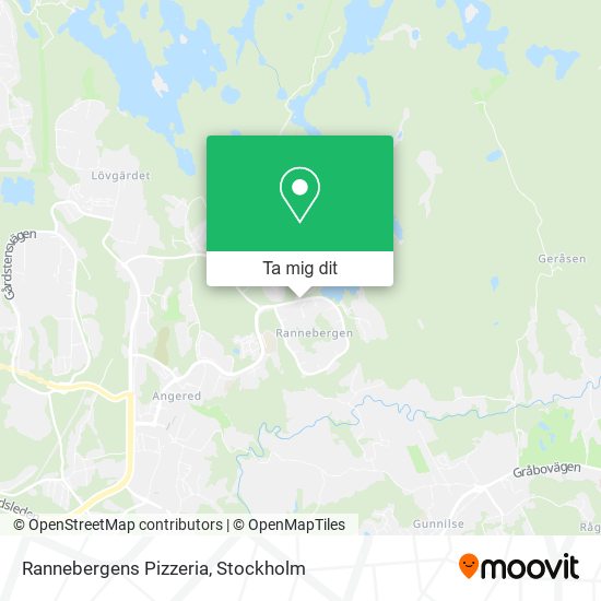 Rannebergens Pizzeria karta