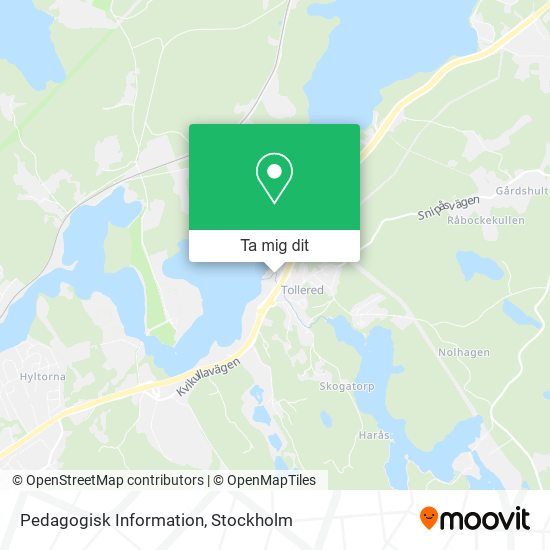 Pedagogisk Information karta
