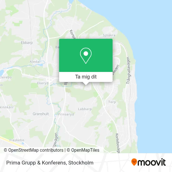 Prima Grupp & Konferens karta