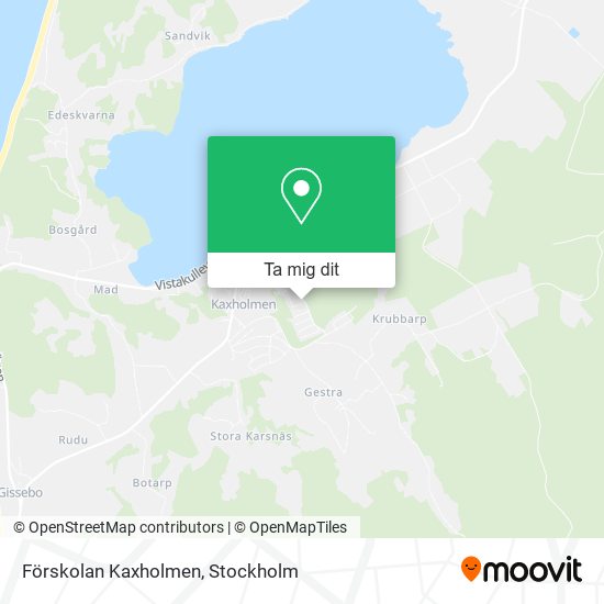 Förskolan Kaxholmen karta