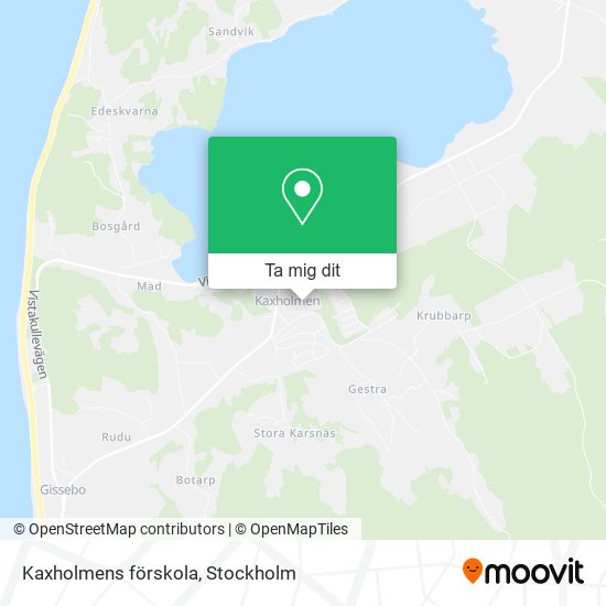 Kaxholmens förskola karta