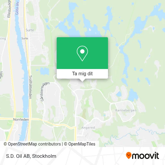 S.D. Oil AB karta