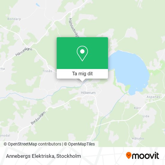 Annebergs Elektriska karta