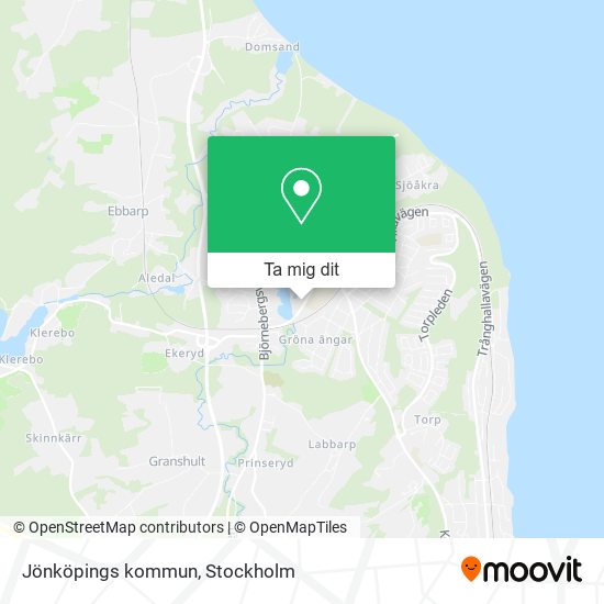 Jönköpings kommun karta