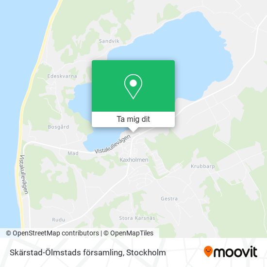 Skärstad-Ölmstads församling karta