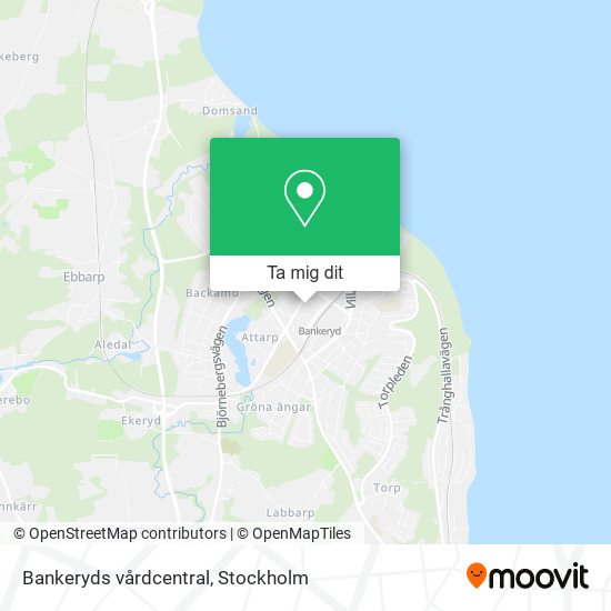Bankeryds vårdcentral karta
