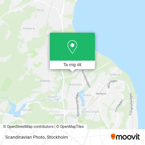 Scandinavian Photo karta